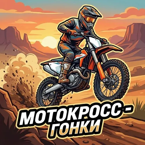 Мотокросс - Гонки — иконка