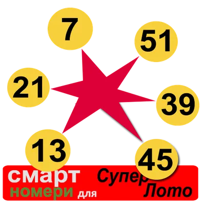 smart numbers for Super Lotto(Ukrainian)