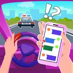 Text in Car — Driving Master логотип