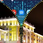 Norilsk Zipper Lock Screen логотип