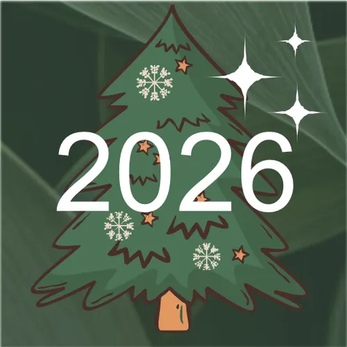 Новогодний счетчик дней 2026 — иконка