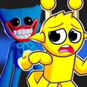 Sprunki vs Poppy Playtime логотип