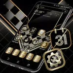 Black Luxury Gold CMM Theme логотип