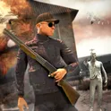 Commando zombie shooting - offline military games логотип