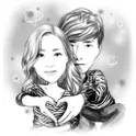 Moments Cartoon Caricature - selfie network cam логотип