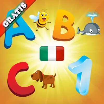 Italian Alphabet for Toddlers