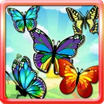 Butterfly Bubble Shooter логотип