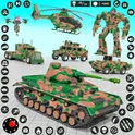 Army Tank Robot Car Games логотип