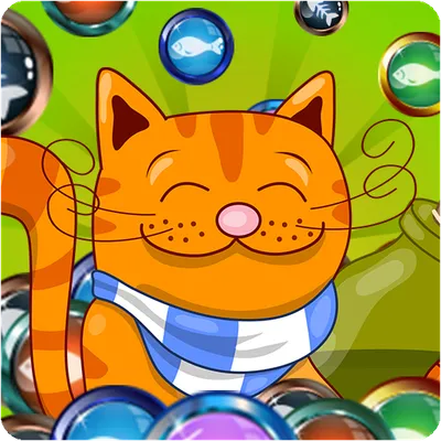 Fat Cat Bubble Shooter