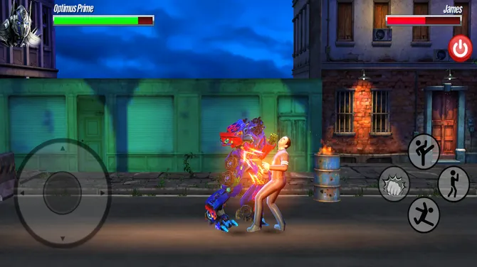 Игра Optimus Prime Fighting Game — Экшен 4,4★ — скачать для Android ...