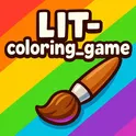 LIT Coloring Game — Раскрась как хочешь! логотип