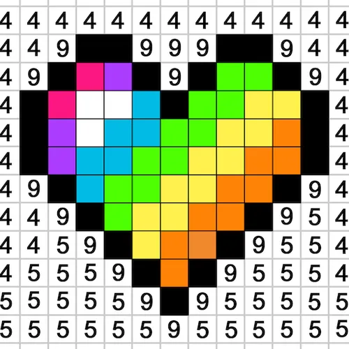 Color by Number — скачать для Android 4,5★ бесплатно 📱 в RuStore