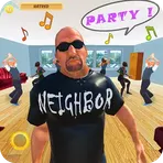 Calming the Neighbor 3D – Успокой Соседа логотип