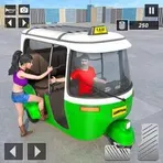 Tuk Tuk Auto Rickshaw Game логотип