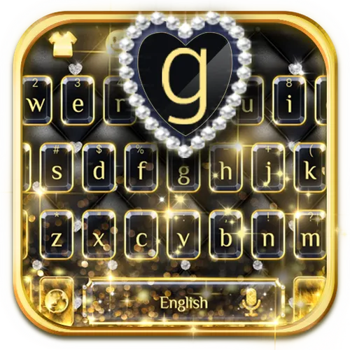 Luxurious Black Keyboard Theme — иконка
