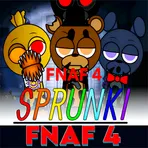 Sprunki Fnaf 4 логотип