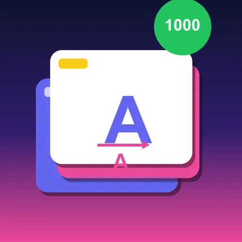 1000 слов английского — иконка