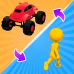Race трансформации автомобилей логотип