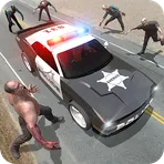 Police vs Zombie - Action games логотип