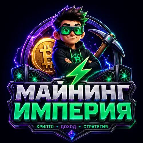 Майнинг Империя: симулятор майнинга без интернета — иконка