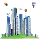 Perfect City - Design and build a town логотип