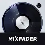 Mixfader dj - digital vinyl логотип