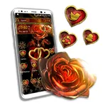 Golden Heart Rose Theme логотип
