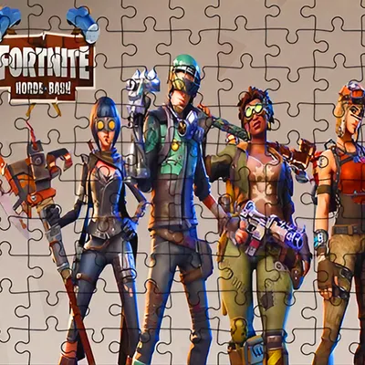 Fortnite Sliding Puzzle