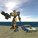 Muscule Car Robot логотип