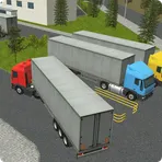 Semi Driver Trailer Parking 3D логотип