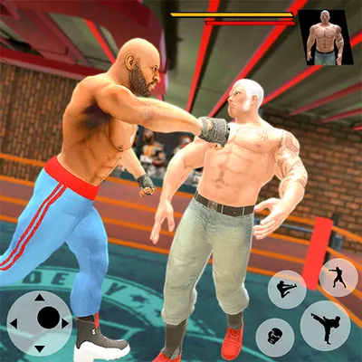 Bodybuilder Fighting Club : Wrestling Games 