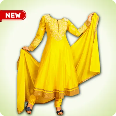 Anarkali Dress Photo Suit