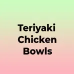 Teriyaki Chicken Bowls логотип