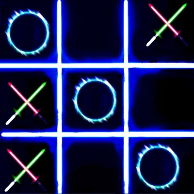 Tic Tac Toe Glow