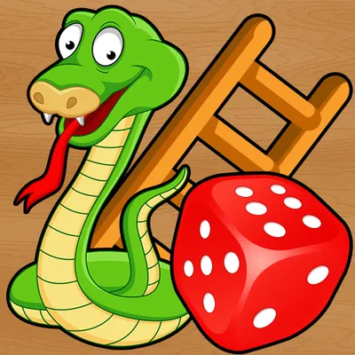 Snakes And Ladders Dice Game 