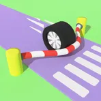 Спасательный трос 3D логотип