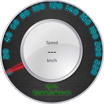 Light GPS Speedometer: kph/mph