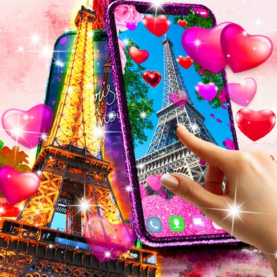 Paris Love Live Wallpaper