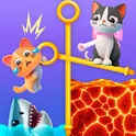 Kitten Pin Pull Adventure логотип