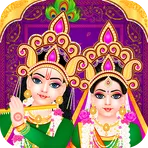 Lord Radha Krishna Live Temple логотип