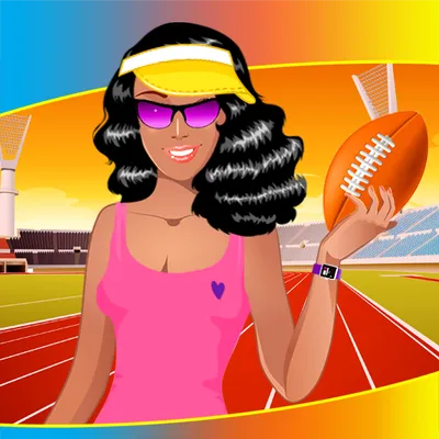 sports girls dress up games