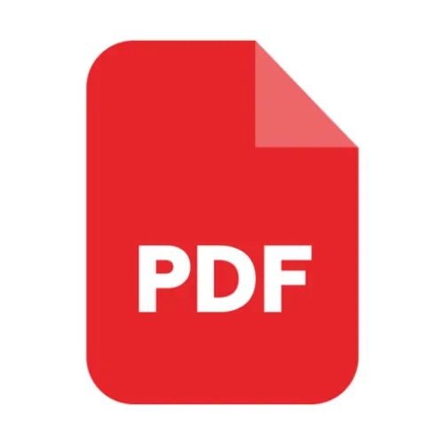 PDF - документы и файлы — иконка