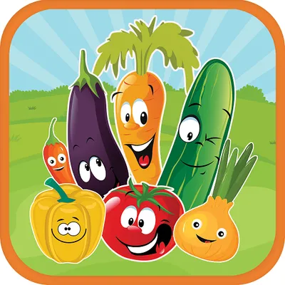 ABC Vegetables Alphabet - Name Colouring Games