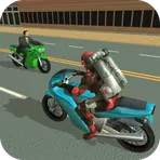 Jetpack Hero Miami Crime логотип