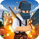 Pixel Battleground Gun: San Andreas Battle Royale логотип