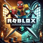 Выживание в подземелье Roblox логотип