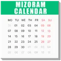 Mizoram Calendar 2023 логотип