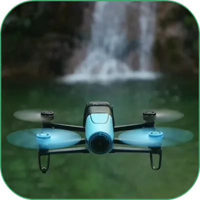 Waterfall by Drone Video LWP