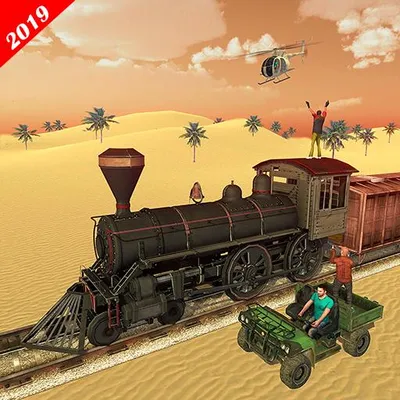 Train Robbery shooting game: Gold Robbery Crime