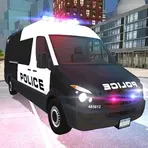 American Police Van Driving логотип